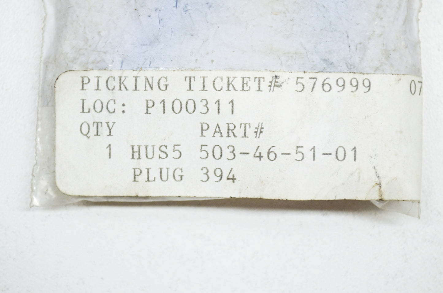 New OEM Husqvarna Plug 394 NOS