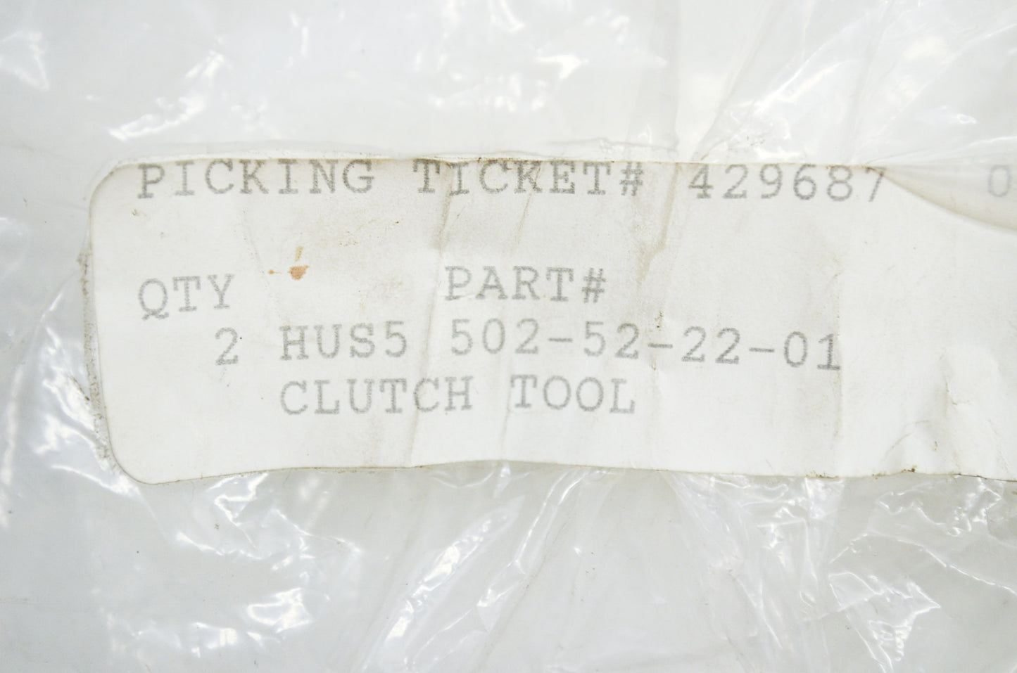 Clutch Tool NOS