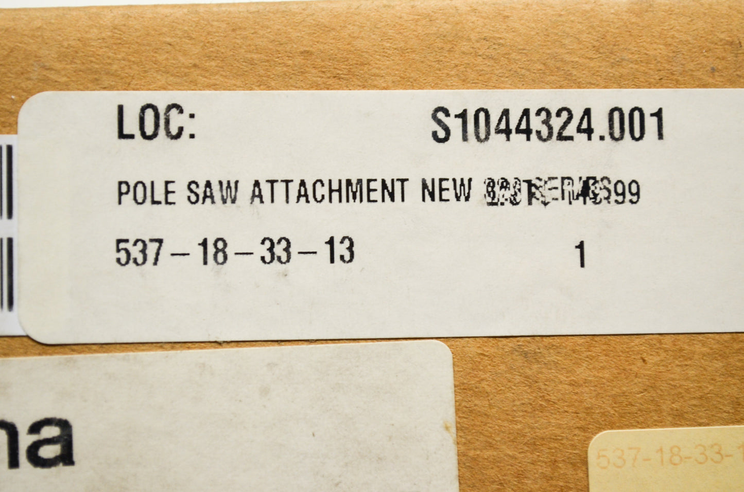Pole Saw Attachment NOS