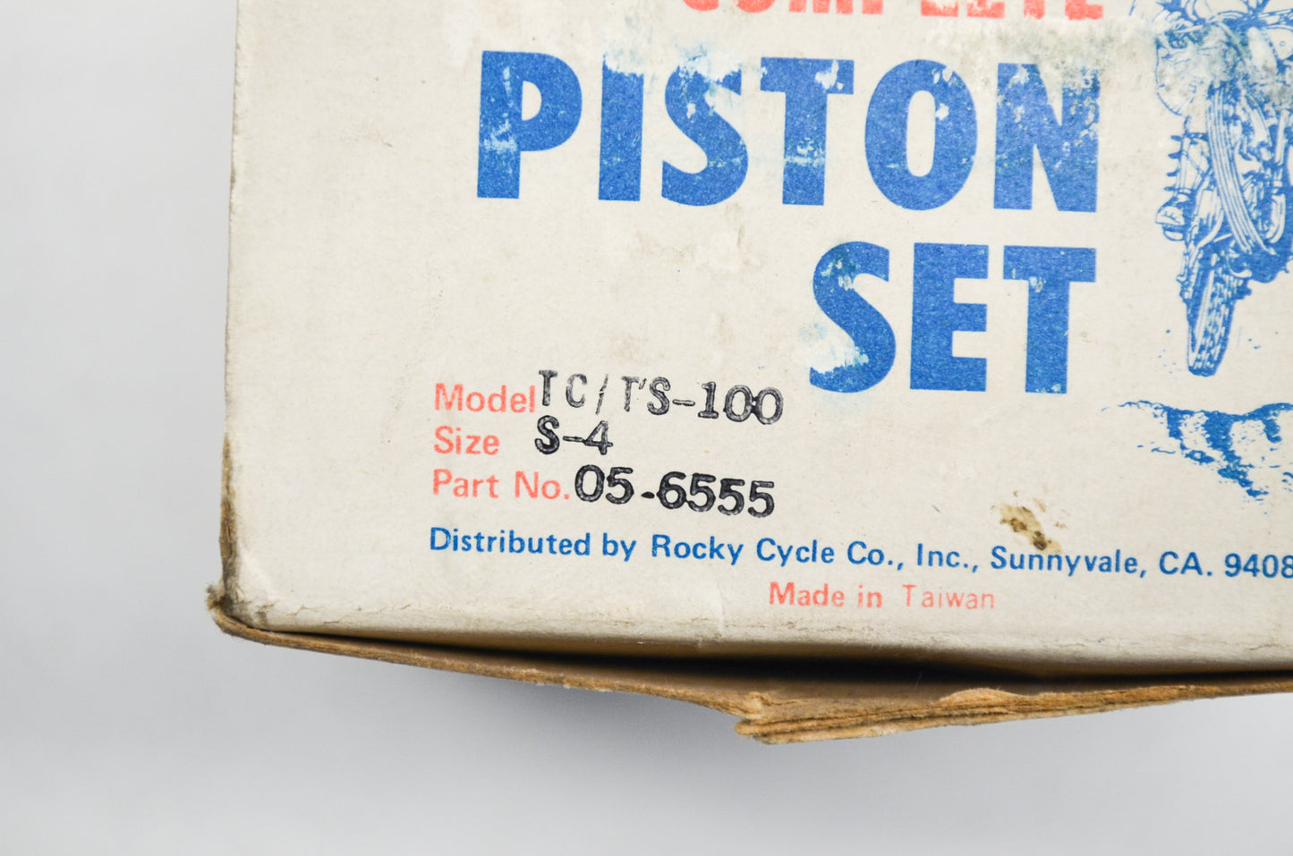 Piston Kit Missing C-Clips NOS