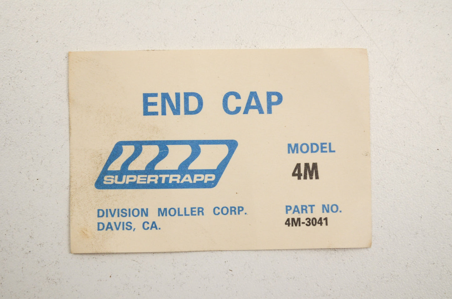 End Cap NOS