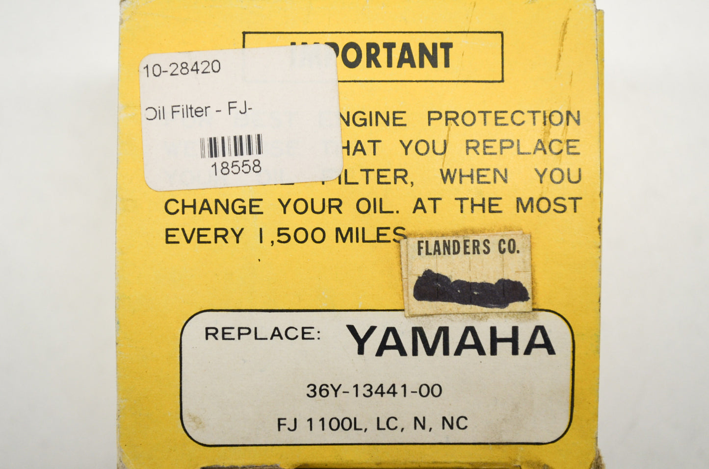 New EMGO Oil Filter for Yamaha NOS