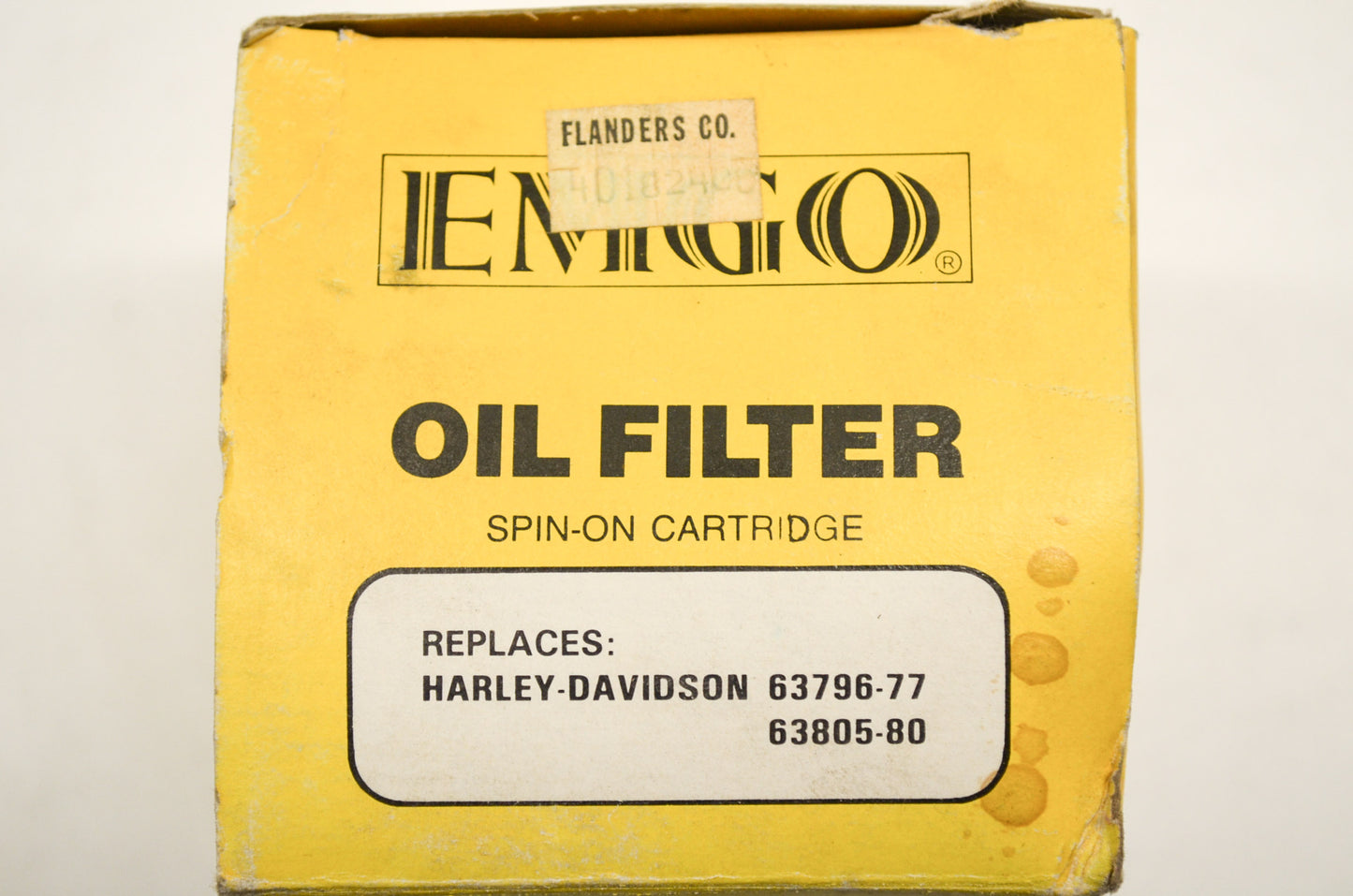 New EMGO Oil Filter for Harley Davidson NOS