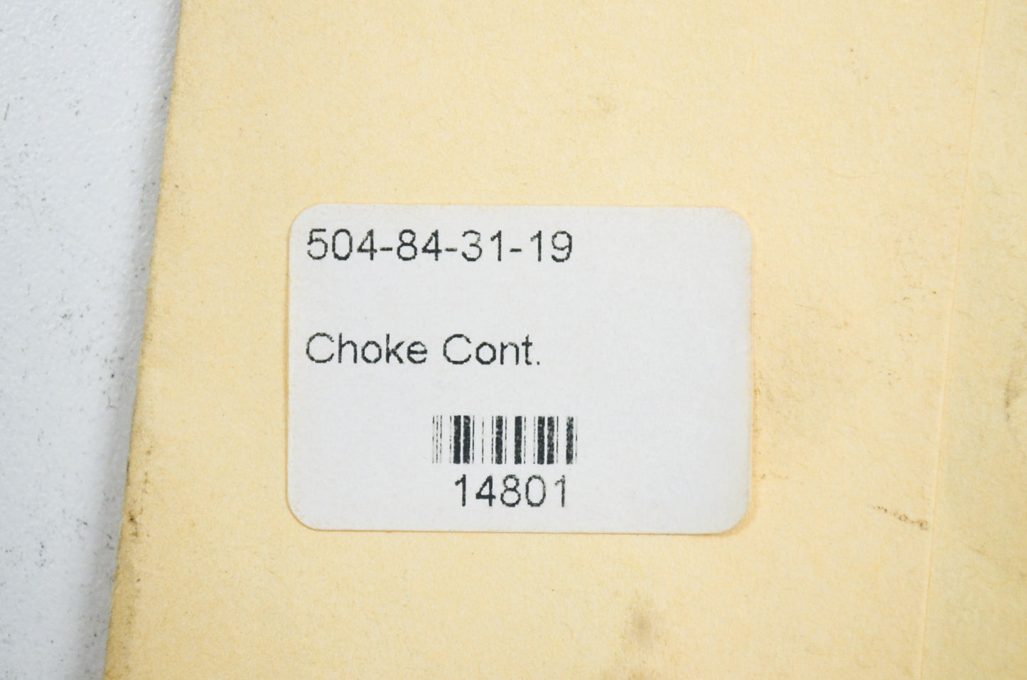 New OEM Husqvarna Choke Control Lever NOS