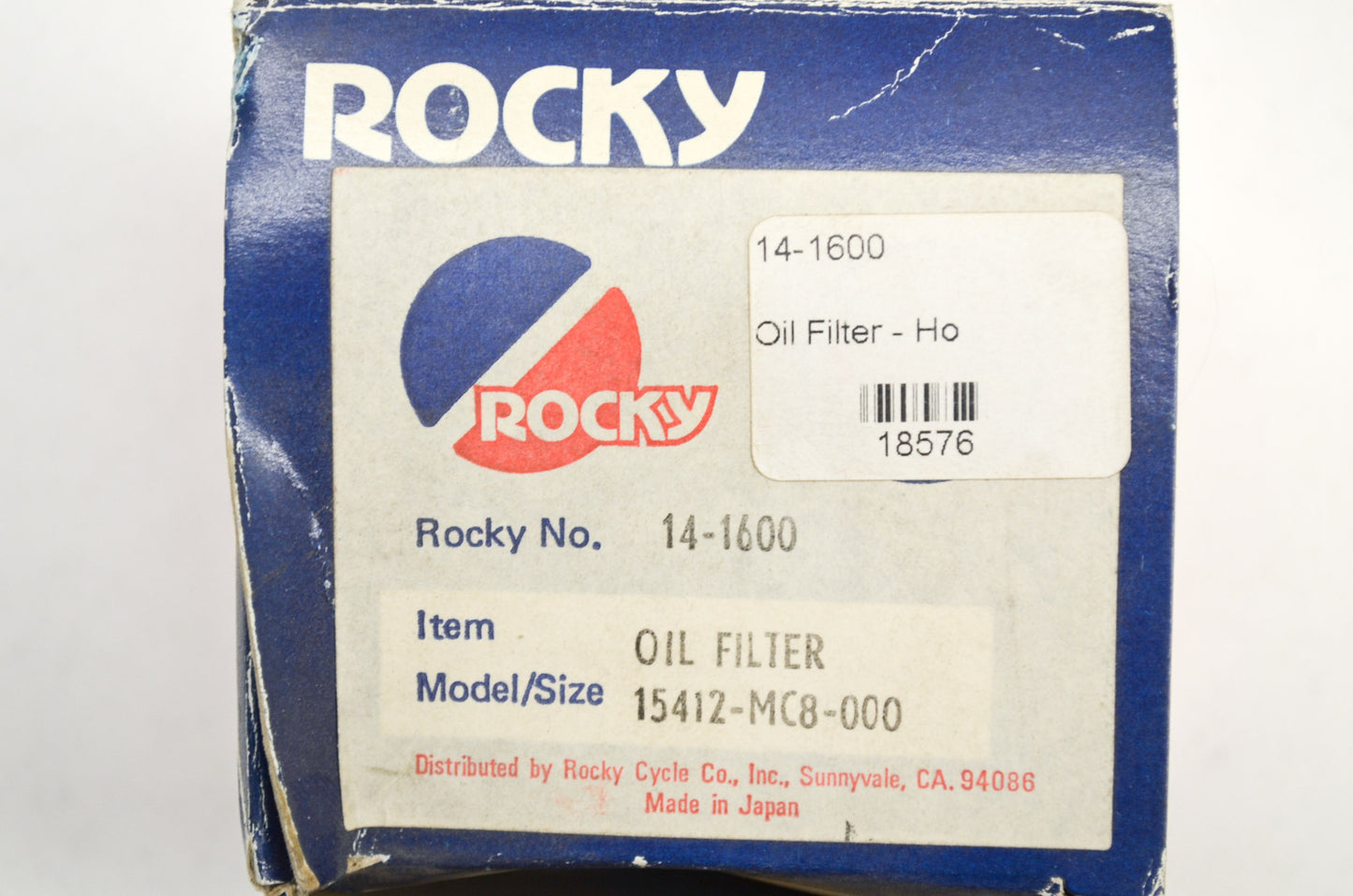 New Rocky Oil Filter NOS