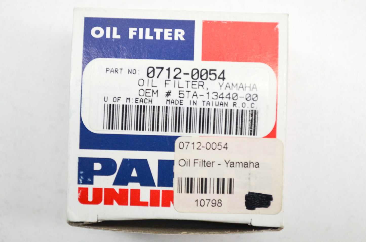 New Parts Unlimited Oil Filter for Yamaha NOS