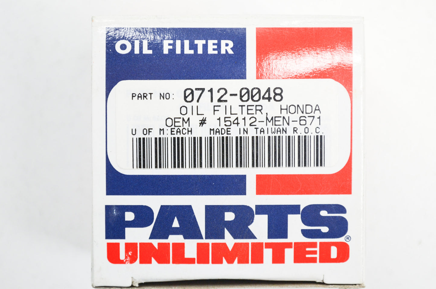 New Parts Unlimited Oil Filter for Honda NOS