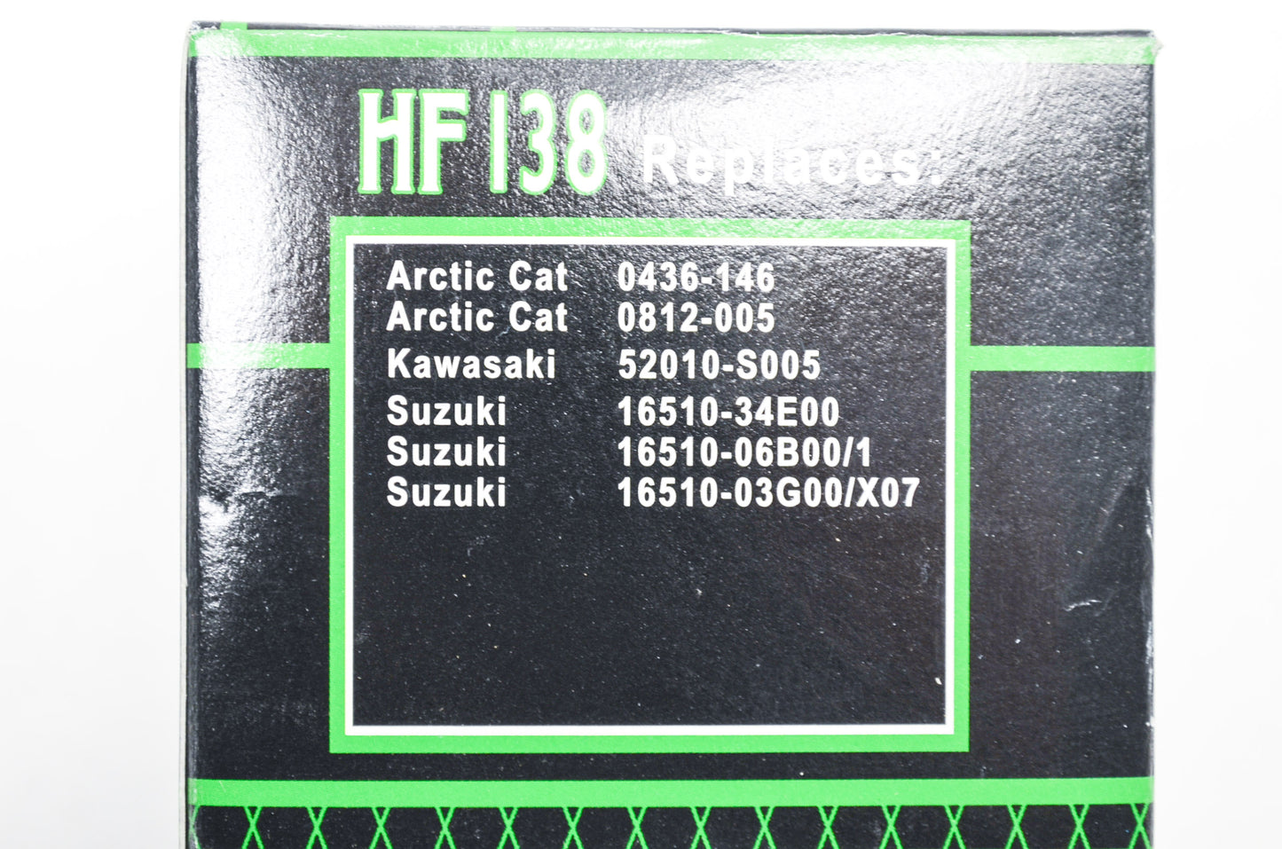 New HiFlo Oil Filter Arctic Cat, Kawasaki, Suzuki NOS