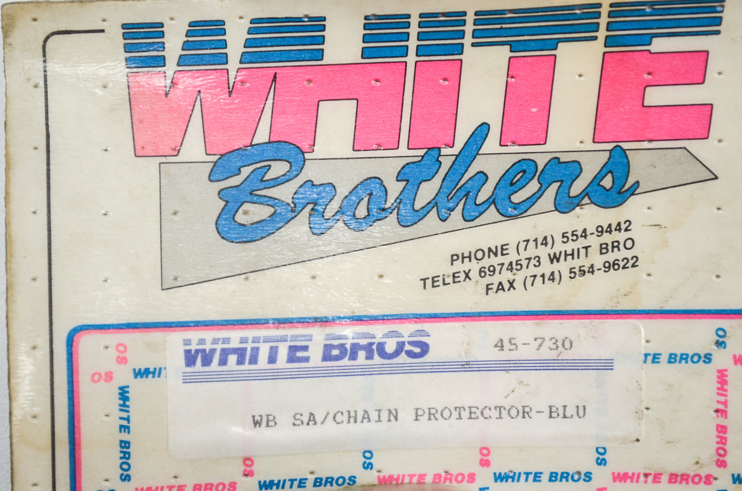 New White Brothers Chain Protector NOS