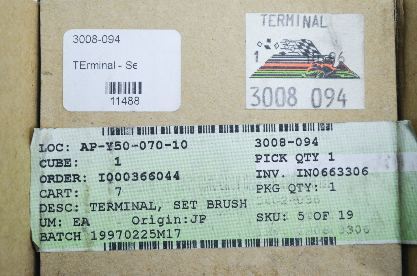 Terminal Brush Set NOS