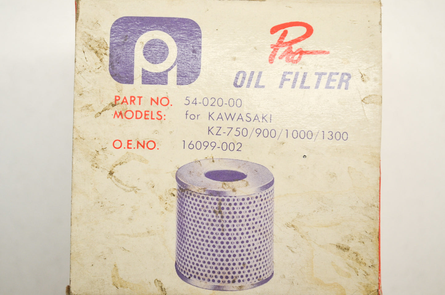 New Pro Oil Filter Kawasaki KZ-750/900/1000/1300 NOS