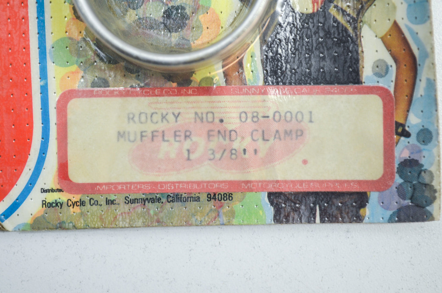 New Rocky Muffler Clamp 1-3/8' NOS