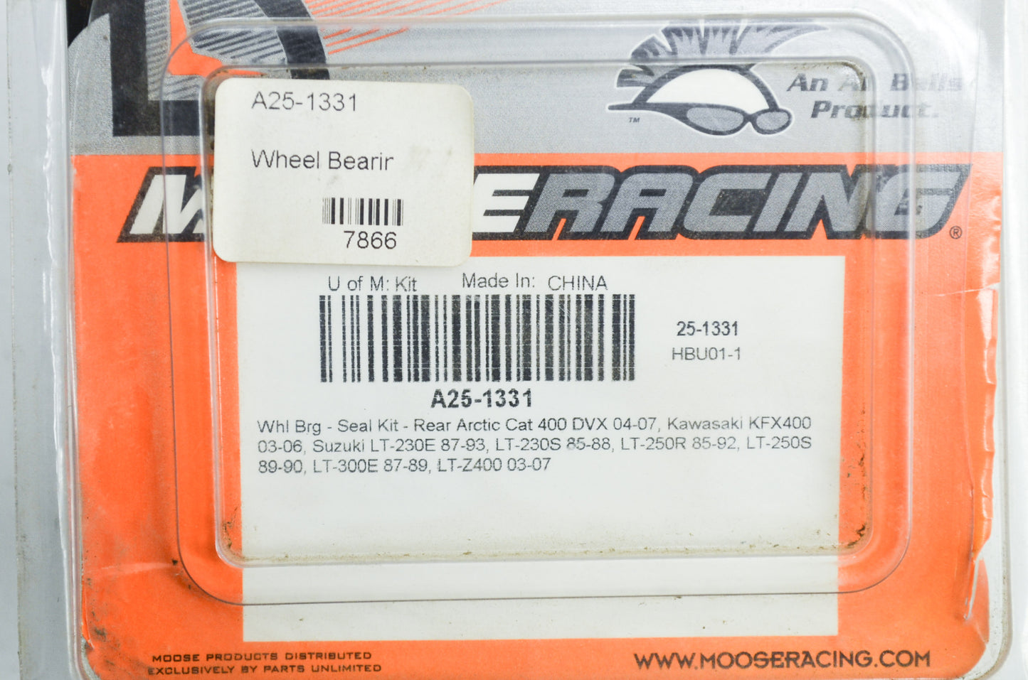 Moose Racing A25-1331 Wheel Bearing / Seal Kit Arctic Cat NOS