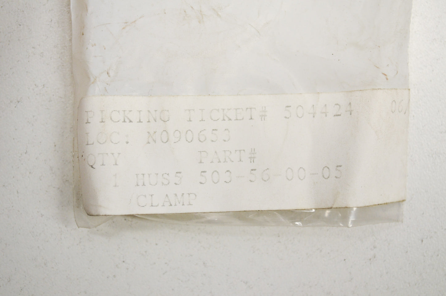New OEM Husqvarna Clamp 385 EPA 390 NOS