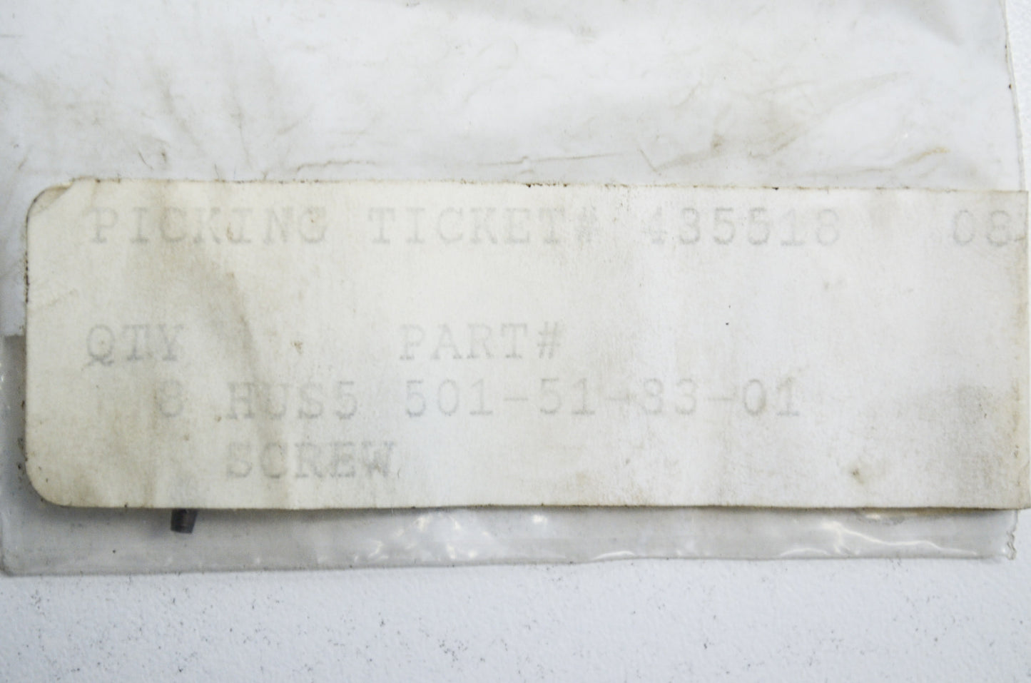 New OEM Husqvarna Screw QTY 9 266 268 61 66 272 XP NOS