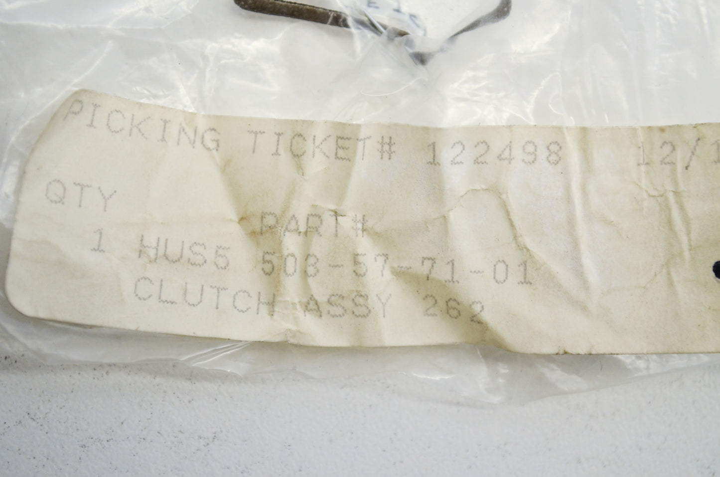 New OEM Husqvarna Clutch Assembly 262 NOS