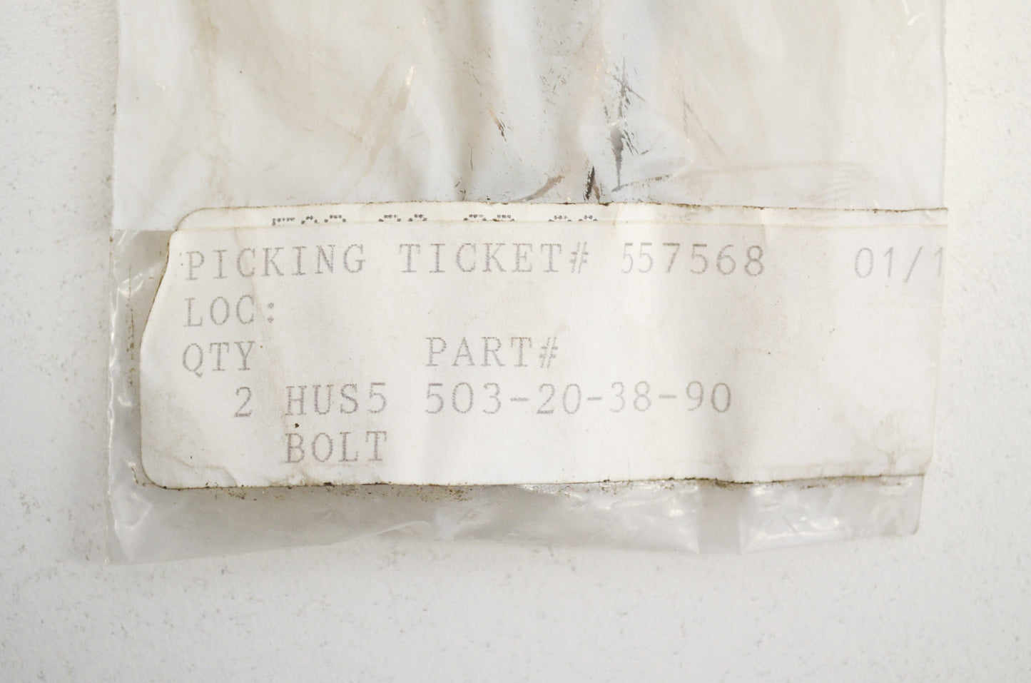 New OEM Husqvarna Bolt 281 288 EPA NOS