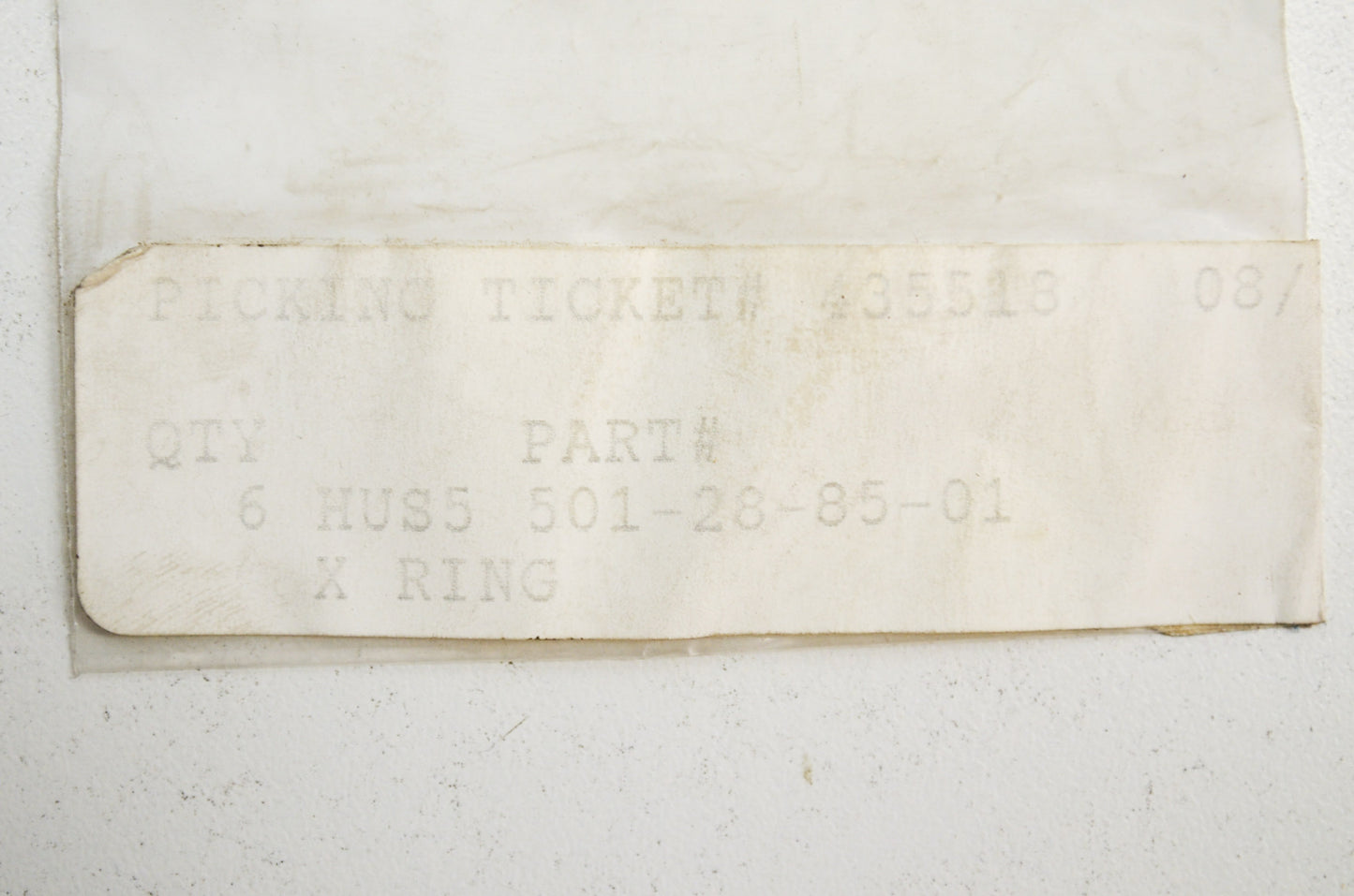 X-Ring Qty 5 NOS