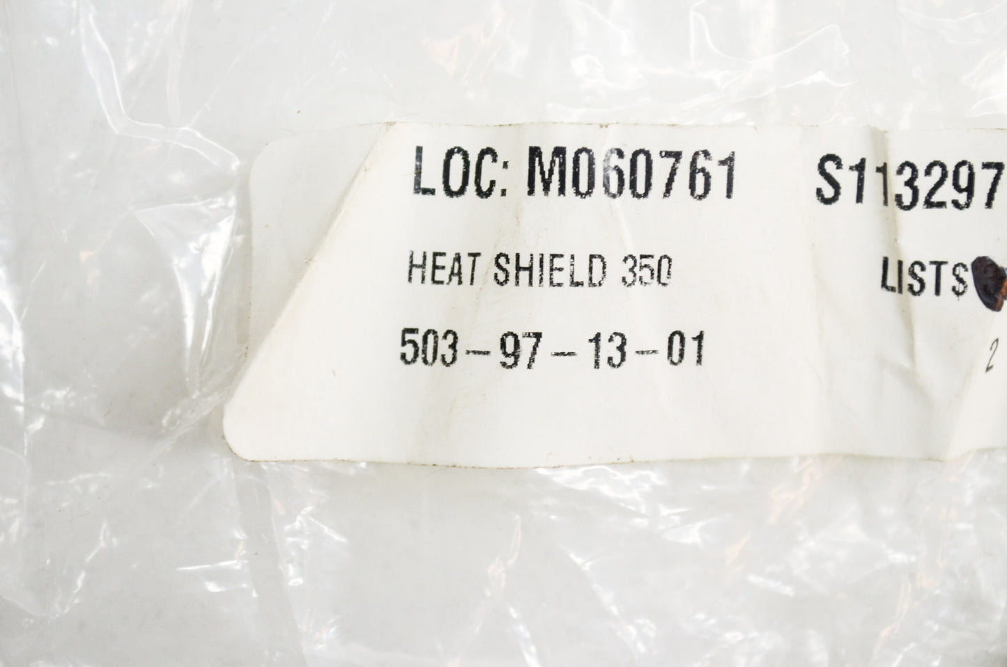 New OEM Husqvarna Heat Shield 340 345 346 XP 350 351 353 NOS