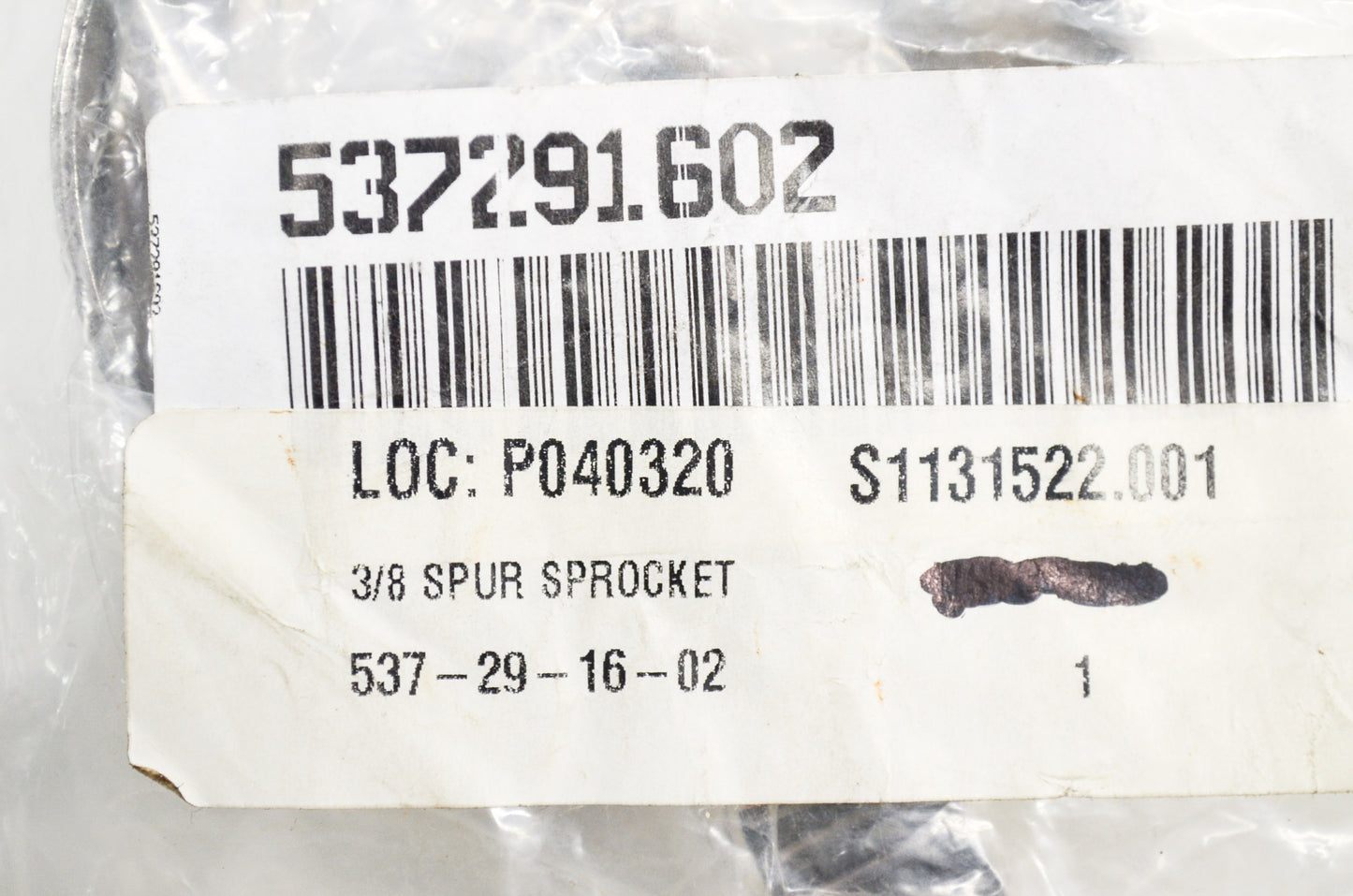 Spur Sprocket 3/8 455 Rancher 460 NOS