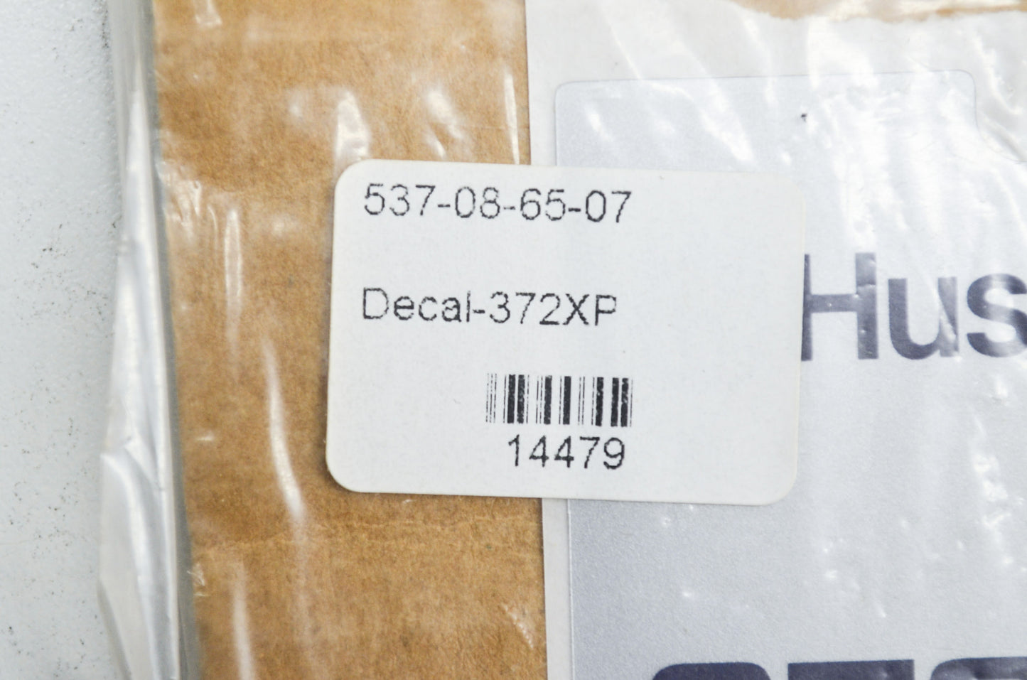 New OEM Husqvarna Decal 362 Special 372 EPA NOS