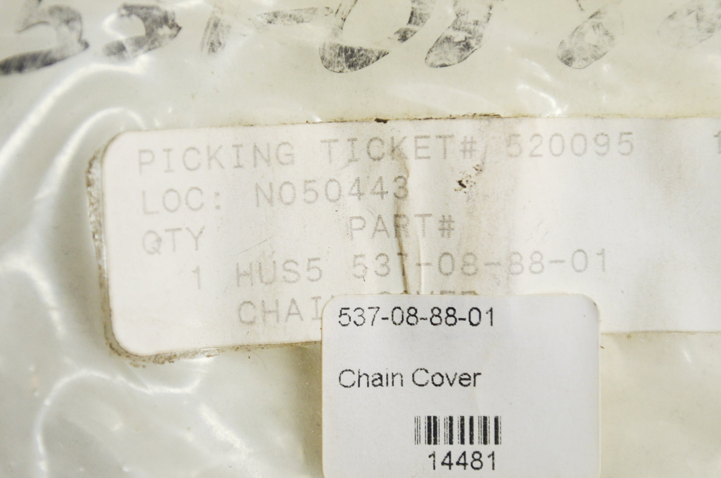 New OEM Husqvarna Chain Cover 323 325 326 NOS