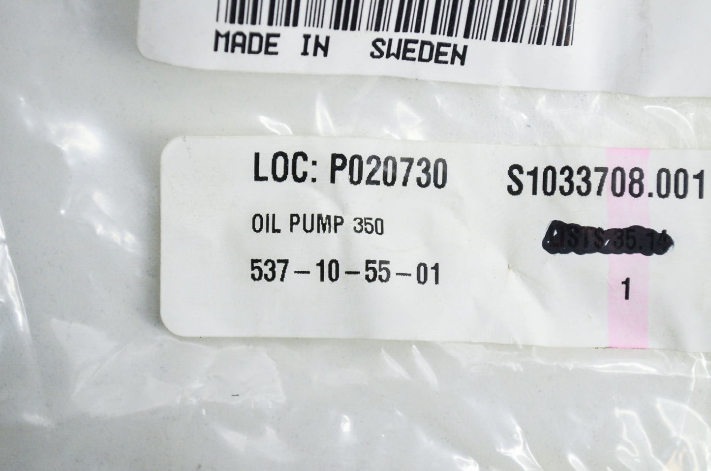 New OEM Husqvarna Oil Pump 340 345 346 350 353 NOS