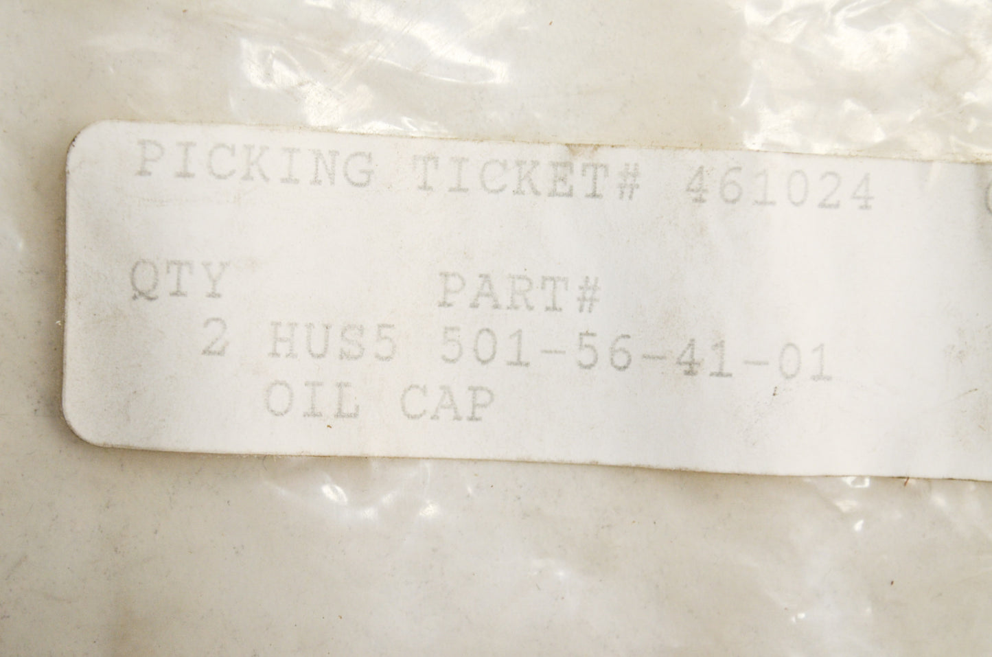New OEM Husqvarna Oil Cap 162 44 444 61 NOS