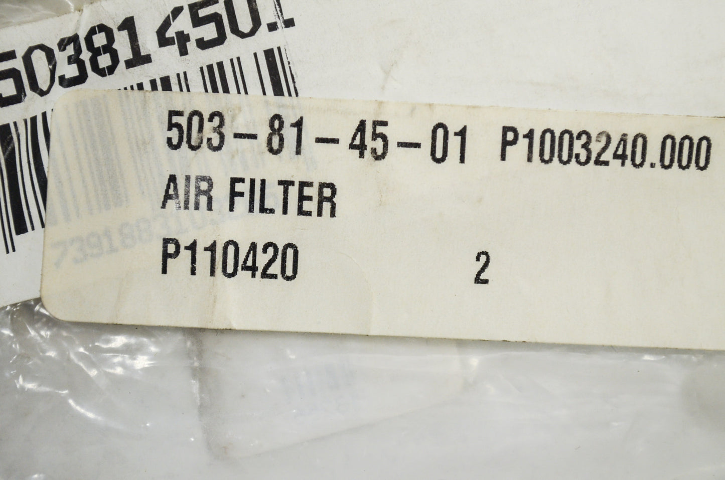 New OEM Husqvarna Air Filter 362 365 371 372 NOS