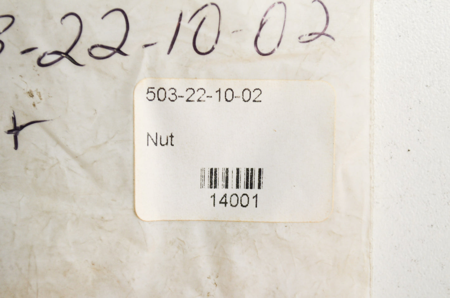 Nut Qty 5 NOS