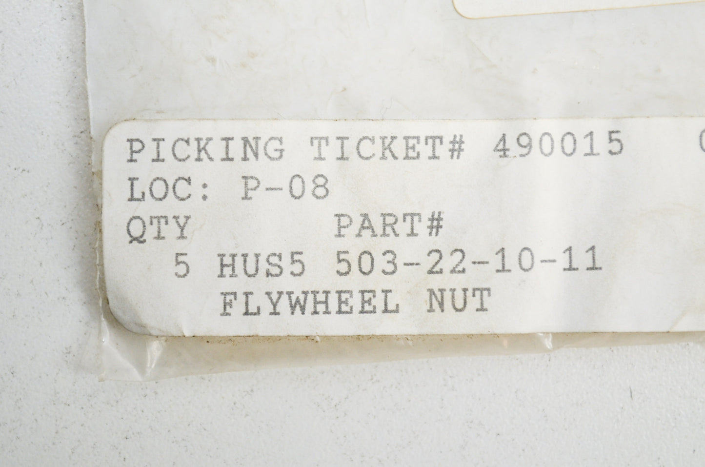 Flywheel Nut 154 225 232 350 362 365 51 55 61 K 750 760 Qty 4 NOS