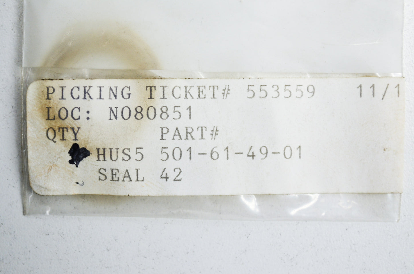 New OEM Husqvarna Oil Seal 133 234 238 242 44 444 NOS