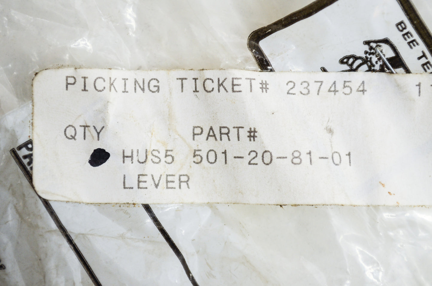 New OEM Husqvarna Lever 65 77 NOS