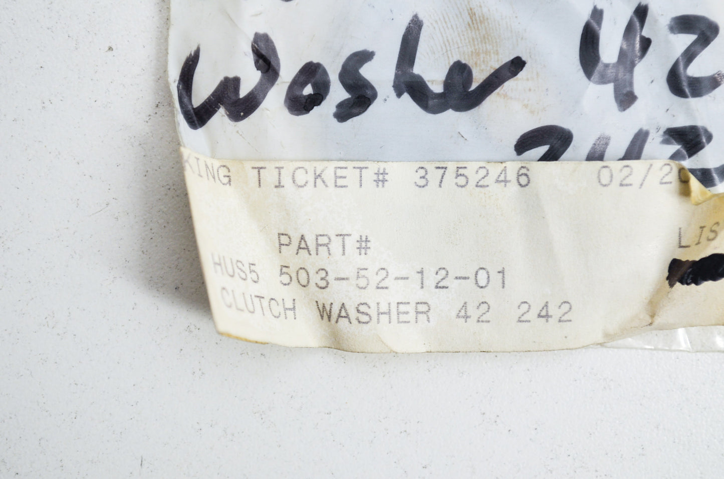 Clutch Washer NOS