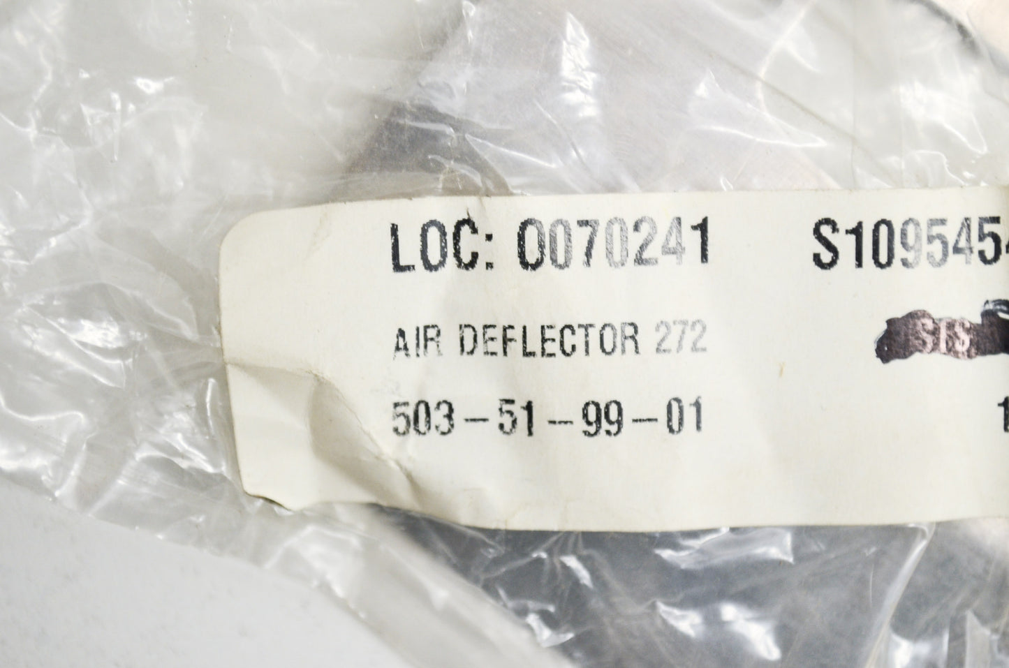 New OEM Husqvarna Air Deflector 272 268 K NOS