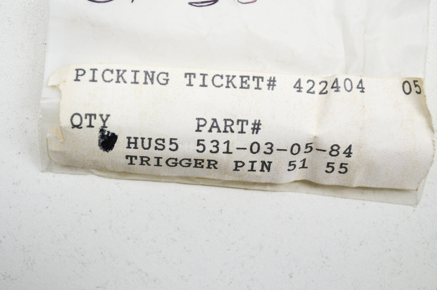 Trigger Pin 51 55 Qty 2 NOS