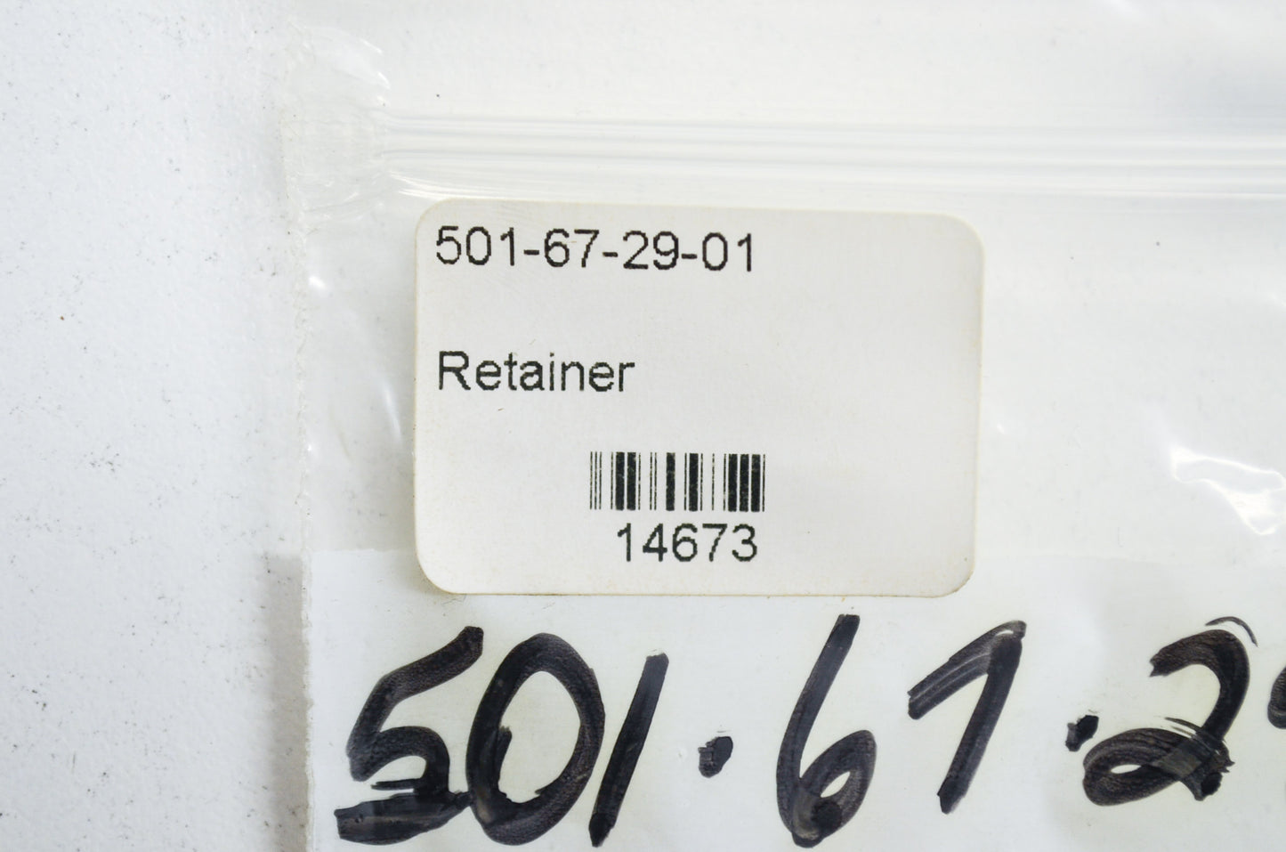 OEM Husqvarna 501-67-29-01 Retainer Plate 162 NOS