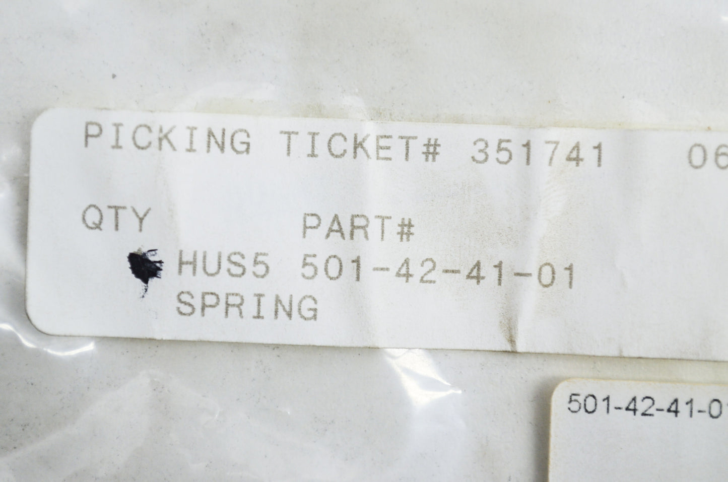 New OEM Husqvarna Spring QTY 4 266 268 272 K 61 66 NOS
