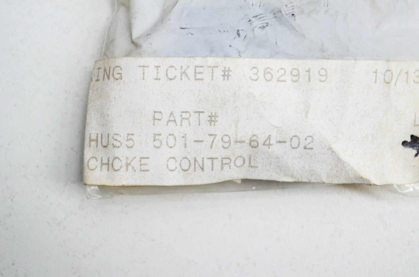 New OEM Husqvarna Choke Control 242 246 42 NOS
