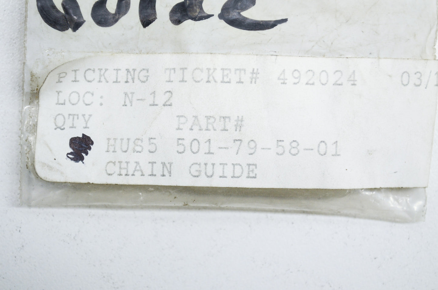 New OEM Husqvarna Chain Guide 234 238 242 40 42 44 45 NOS