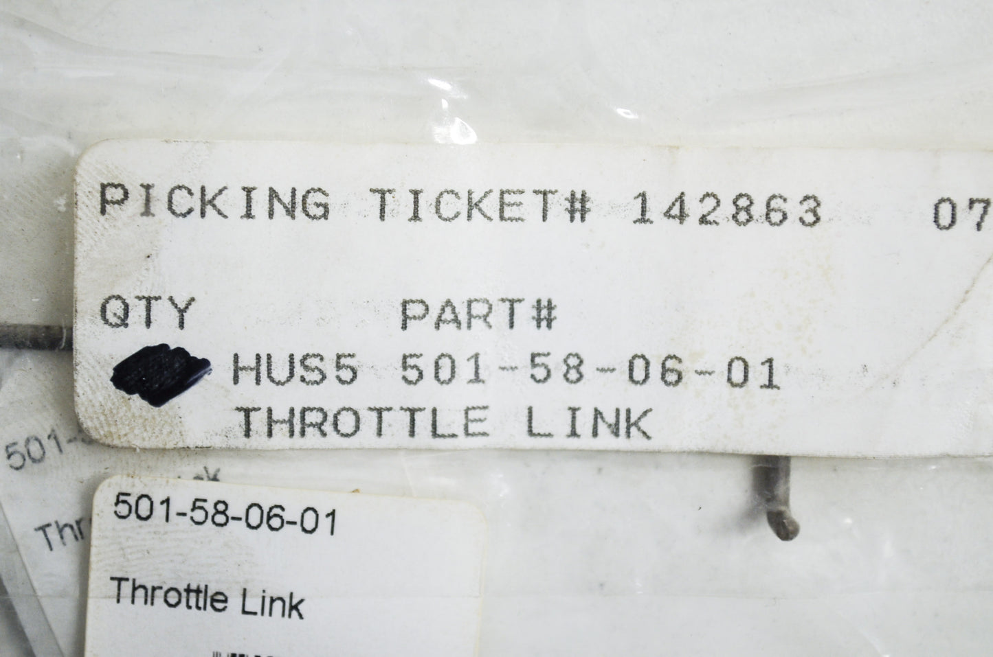 New OEM Husqvarna Throttle Link 2100 2101 285 298 480 NOS