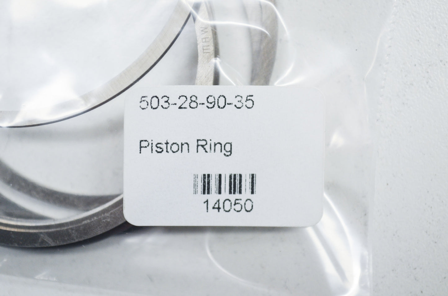 New OEM Husqvarna Piston Ring Silver QTY 2 394 395 EPA K 960 NOS