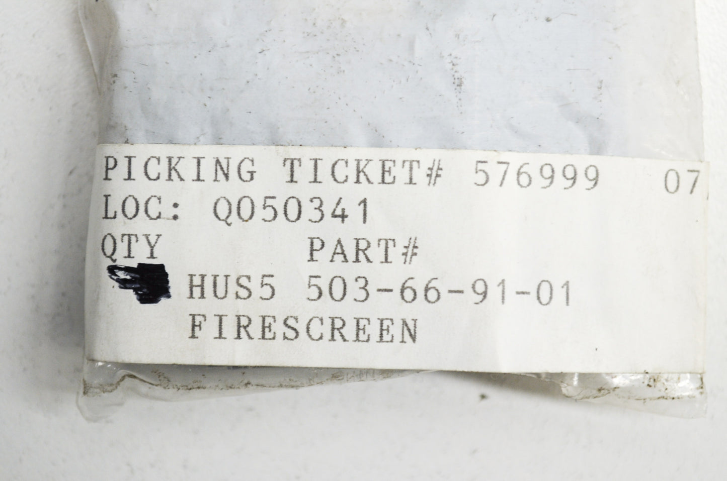 New OEM Husqvarna Fire Screen 257 261 262 268 272 61 NOS