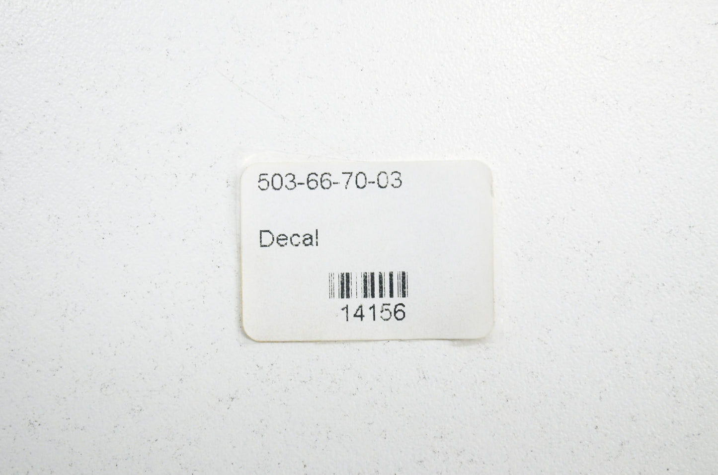 Special 42 Decal NOS