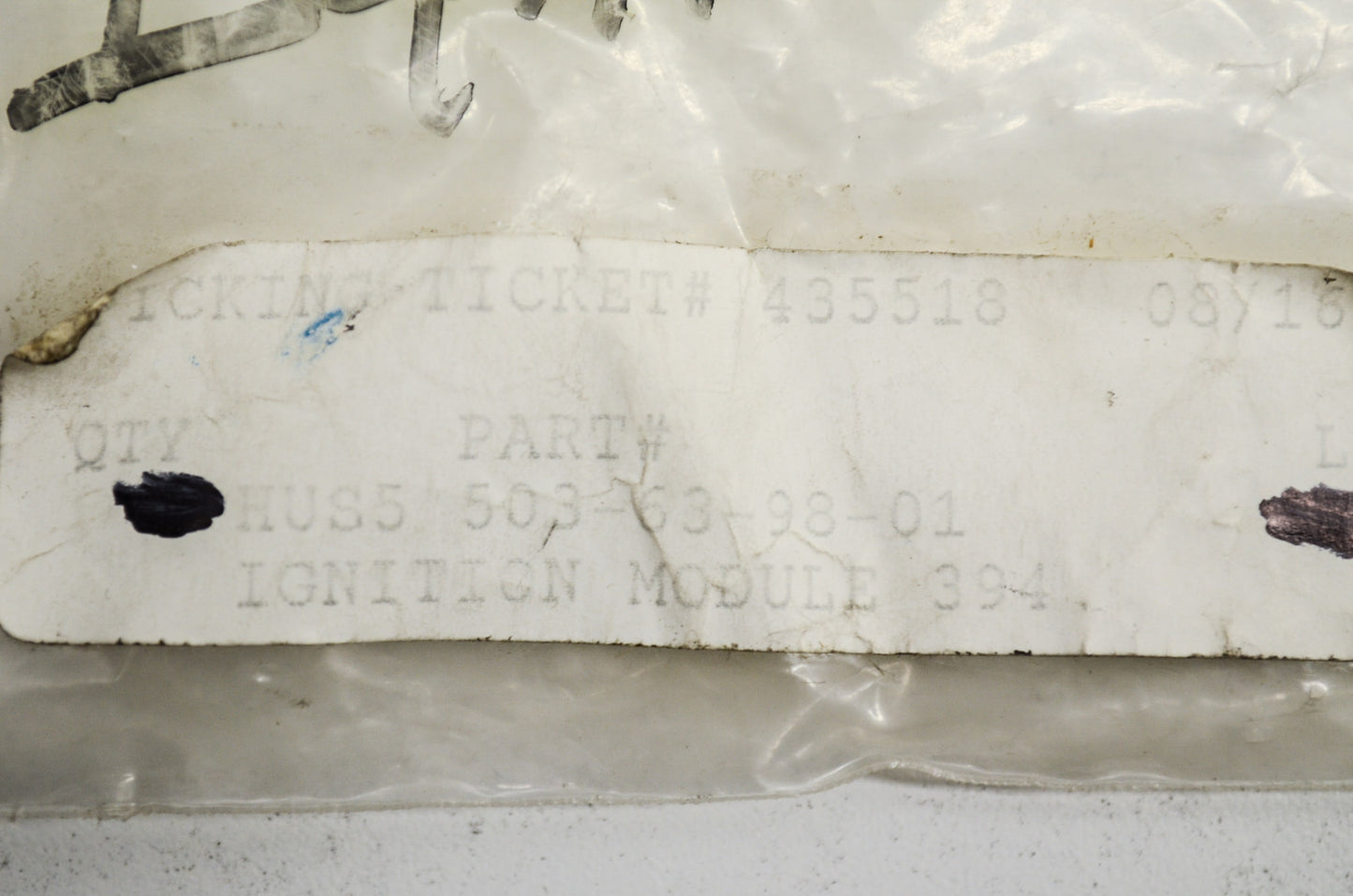 New OEM Husqvarna Ignition Module 394 395 EPA NOS