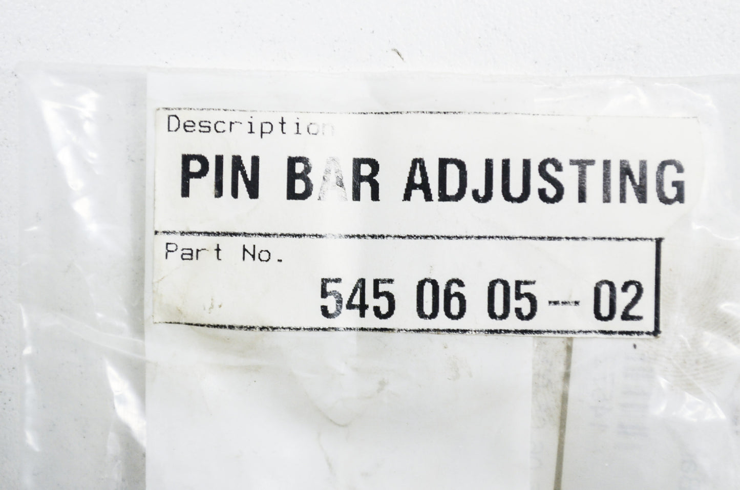 Bar Adjusting Pin NOS