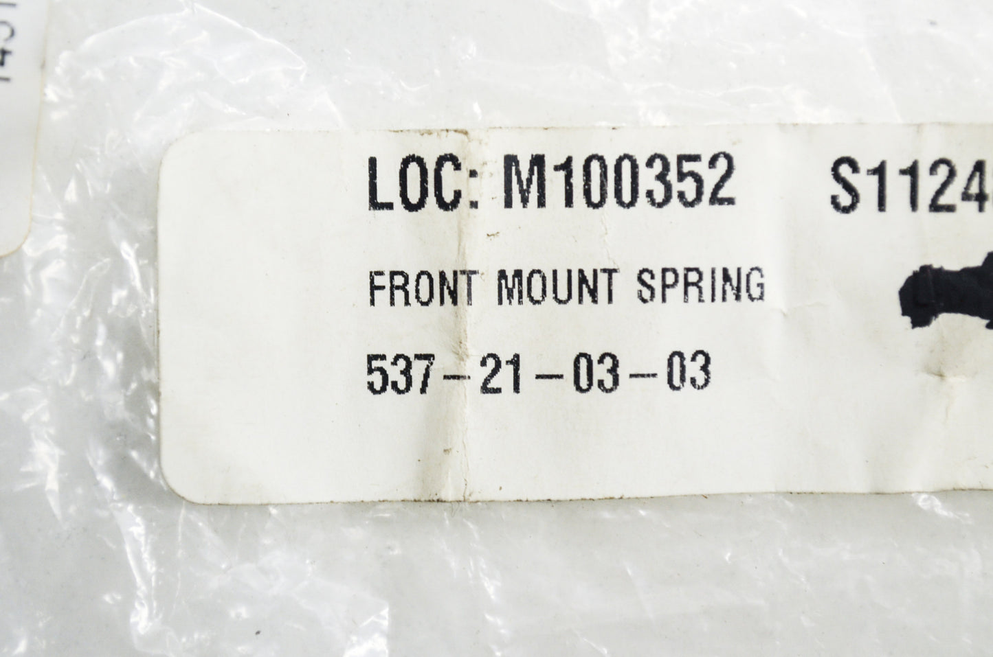 Front Mount Spring NOS