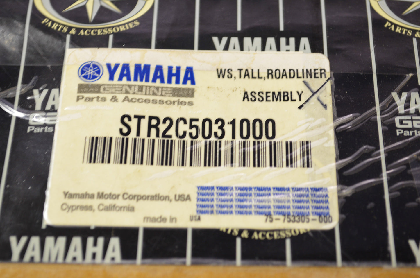 OEM Yamaha STR-2C503-10-00 Tall Windshield NOS