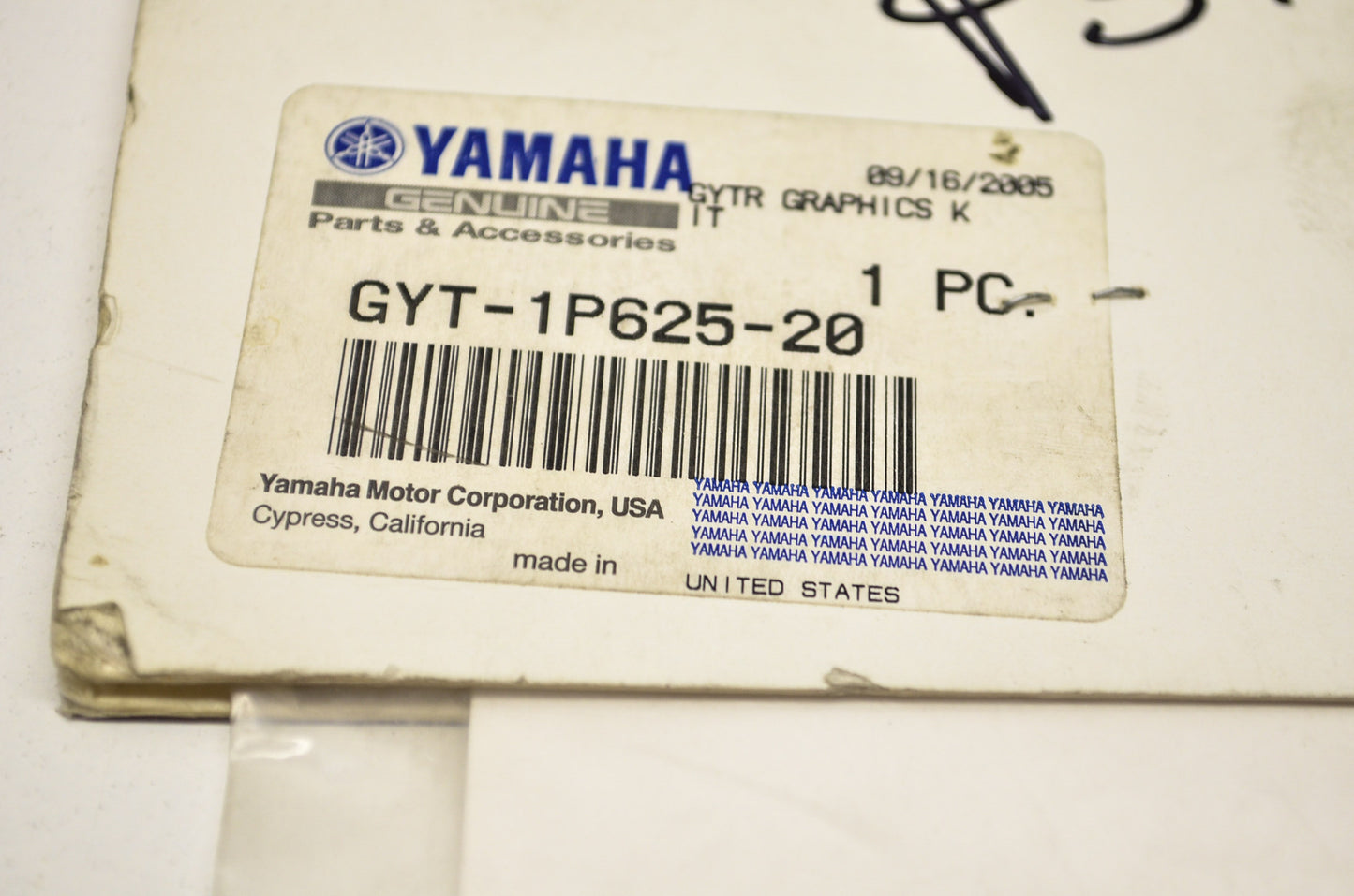 Blue GYTR Graphic Kit NOS