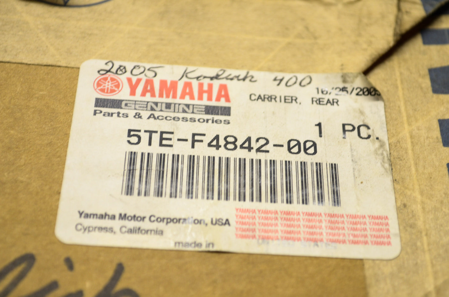 Rear Carrier NOS
